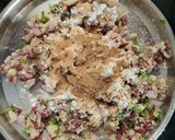 A picture of step 1 of Rajma kabab.