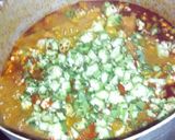 A picture of step 2 of Okro soup.