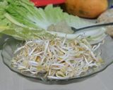 Foto langkah ke 1 dari resep Tumis Toge Sawi Putih.