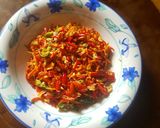 Foto langkah ke 3 dari resep Tumis Kulit Melinjo.