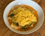 A picture of step 7 of (In a hurry) coconut curry.