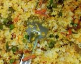 বাসন্তী পোলাও (basanti pulao recipe in Bengali) রেসিপি ধাপ - 5 ছবি