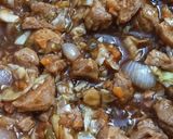 A picture of step 8 of Soya chilli.