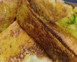 A picture of step 7 of Bread Omelette 😋🍽️.