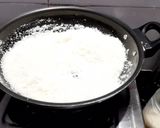 A picture of step 1 of Nariyal Pak (Coconut Fudge).