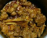 A picture of step 3 of Beef paya.