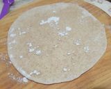 A picture of step 5 of Lachha Paratha.