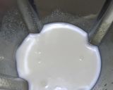 A picture of step 1 of Rooh afza ice cream shake.