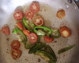 A picture of step 1 of Stir fried tofu.