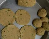 A picture of step 1 of Roasted Gram Flour Puri.