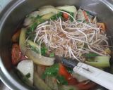 Hình bước làm 5 của món Canh chua ca hồi
