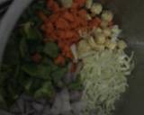 Schezwan poha recipe step 4 photo