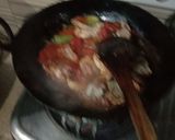 A picture of step 4 of Jhat pat karahi.