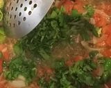 A picture of step 2 of Kunwara chawal.