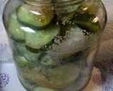 A picture of step 2 of Maple Dill Pickles.