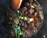 Foto langkah ke 4 dari resep Kambing lada hitam, untuk anak-anak.