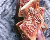 Foto langkah ke 10 dari resep Pizza mini roti tawar teflon 🍕.