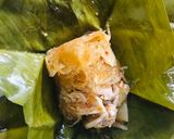 รูปขั้นตอนการทำที่ 8 ของ ห่อนึ่งไก่ใส่วุ้นเส้นกับหน่อไม้ดอง