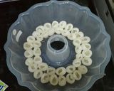 Foto langkah ke 3 dari resep Puding kelapa melon.