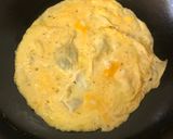 A picture of step 8 of Omurice (Japanese Fried Rice with Omelette).