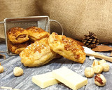 Foto del paso 4 de la receta: Mini napolitanas de choco blanco y crema de avellanas 🥐