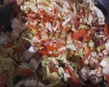 A picture of step 8 of Chicken Spring Roll.