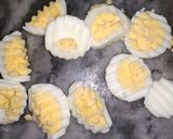 A picture of step 1 of Egg spicy pakora.