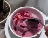 A picture of step 6 of Fresh Blackberry lce cream 🍨.