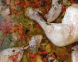Foto del paso 9 de la receta: Pollo al horno en Salsa Kebab