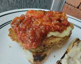 Foto del paso 7 de la receta: Sándwich🧀de milanesa de berenjena y tomate🍆🍅🥪!!!