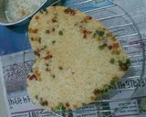 A picture of step 4 of Rava cake.