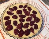 Une image de l'étape 6 de Tarte aux pêches de vigne et mascarpone (pâte sablée au mascarpone).