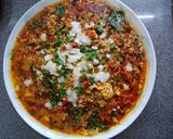 A picture of step 11 of Paneer cheese ghotala.