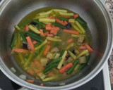 Foto del paso 1 de la receta: Tallarines de judías con crema de verduras