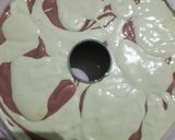 Foto langkah ke 7 dari resep Bolu kukus marmer pandan coklat.