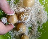 Foto langkah ke 6 dari resep Roti ketawa mini / mini onde-onde ketawa.