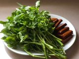水芹菜炒豆乾