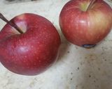 A picture of step 1 of Apple Creamy Shake🍎.