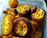 A picture of step 5 of Kankada and Potato fry.