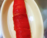 Foto del paso 5 de la receta: Canelón de pimiento relleno de merluza (ligero)