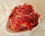 Foto del paso 2 de la receta: Tortilla a la Francesa rellena de Jamón ibérico