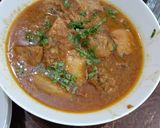 A picture of step 3 of Chicken black pepper gravy.