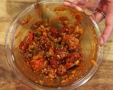 A picture of step 6 of Spicy Ahi Poke Bombs.