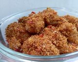 Foto langkah ke 8 dari resep Ketan serundeng pedas manis gurih praktis.