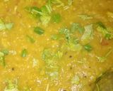 A picture of step 6 of Red lentils dal.