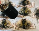 烤魚上段(頭&下巴）的食譜步驟2照片
