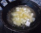 Foto langkah ke 2 dari resep Tumis kacang panjang tahu kecap.