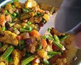 A picture of step 5 of Mix vegetables.