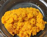 A picture of step 4 of Carrot ladoo\ Gajar ka laddu.