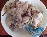 A picture of step 1 of Crumb Coated Chicken.